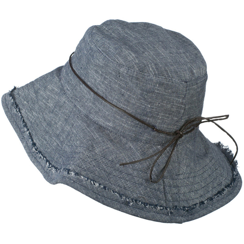 Women's Stitching Sewn Bucket Hat