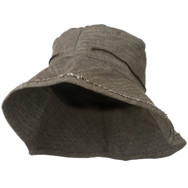 Women's Stitching Sewn Bucket Hat