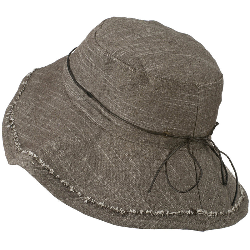 Women's Stitching Sewn Bucket Hat