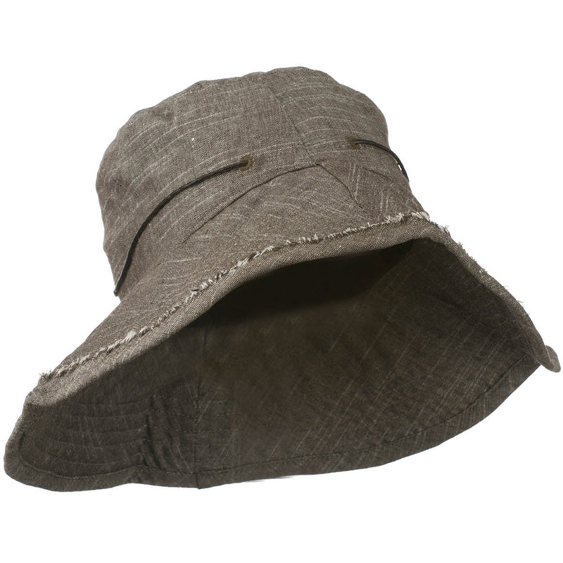 Women's Stitching Sewn Bucket Hat