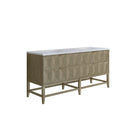 James Martin Emmeline 72" Double Bathroom Vanity, Pebble Oak