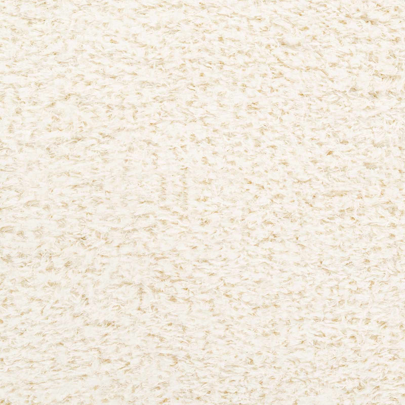 Siari Solid Cream Plush Rug