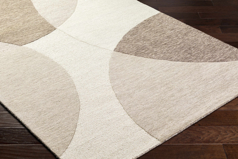 Cassiopeia Dark Brown & Beige Area Rug