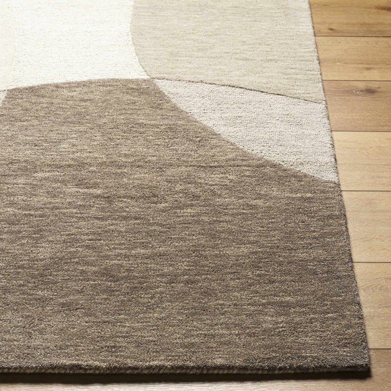 Cassiopeia Dark Brown & Beige Area Rug