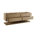 James Martin Allamari 72" Floating Double Bathroom Vanity, Dune Mist