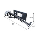 Heavy-Duty 72-Inch Sickle Bar Mower Skid Steer Loader Attachment (SAK81490)