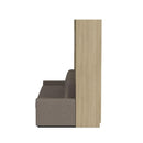 Wall Bed with Extended Sofa