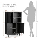 Sideboard Storage Cabinet with Door Shelf by LJGDeals
