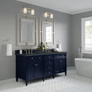 James Martin Brittany 72" Double Bathroom Vanity, Victory Blue