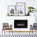 Sierra Flame Boston 36" Gas-Burning Direct Vent Builder's Linear Fireplace [BOSTON-36-NG-EI] (SAK81297)