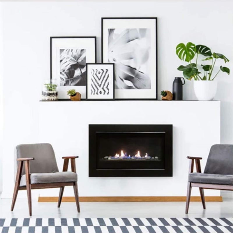 Sierra Flame Boston 36" Gas-Burning Direct Vent Builder's Linear Fireplace [BOSTON-36-NG-EI] (SAK81297)