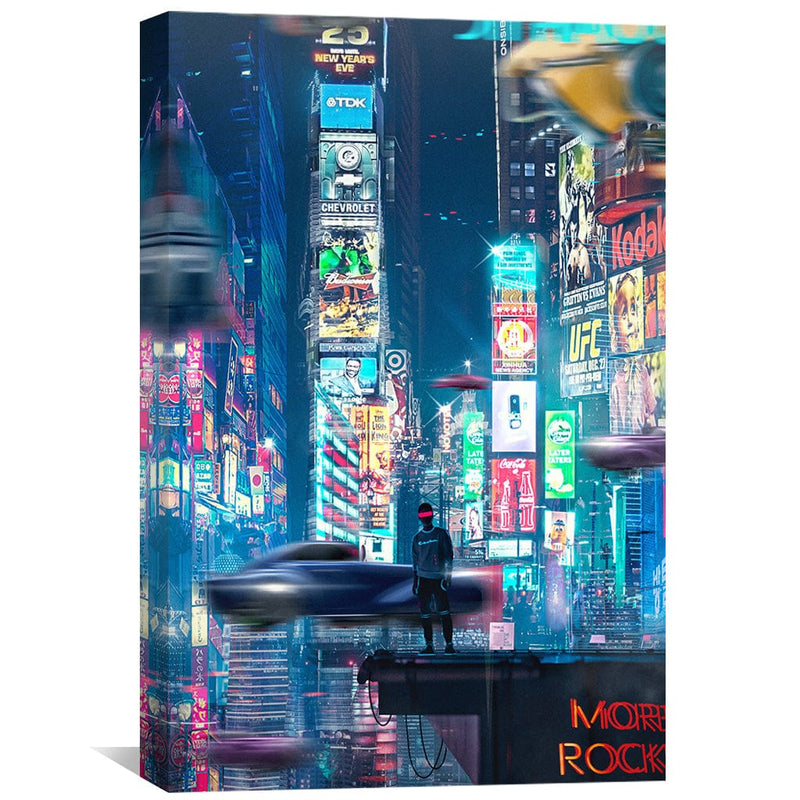 Sci-fi City Canvas