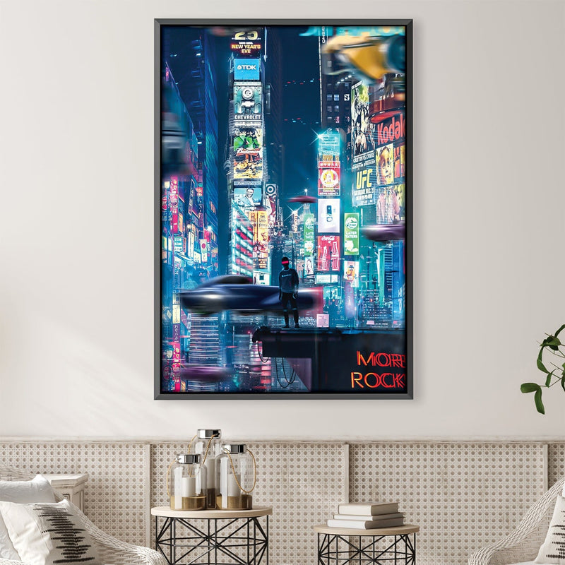 Sci-fi City Canvas