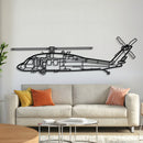 UH-60 Black Hawk Metal Aircraft Wall Art - NCP0146 by Navigate Craft