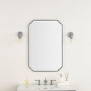 James Martin Rohe 24" Mirror, Satin Nickel