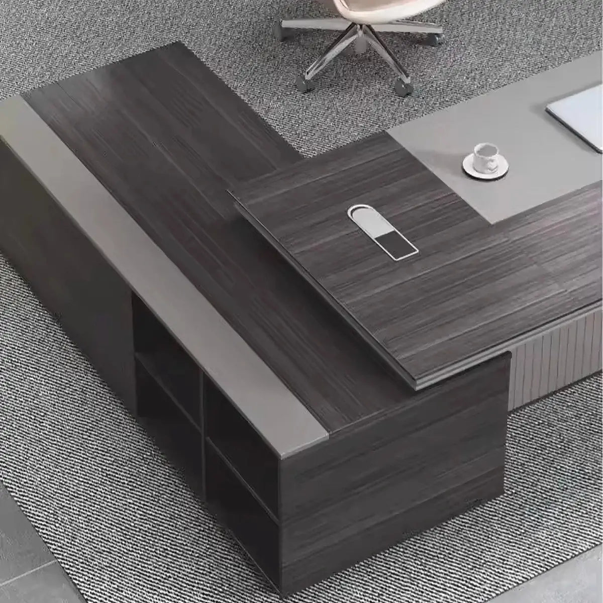 Allard · Modern L-Shaped Executive Desk, photo 5 of 8