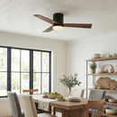 Silent Aeroluxe Modern Ceiling Fan Light