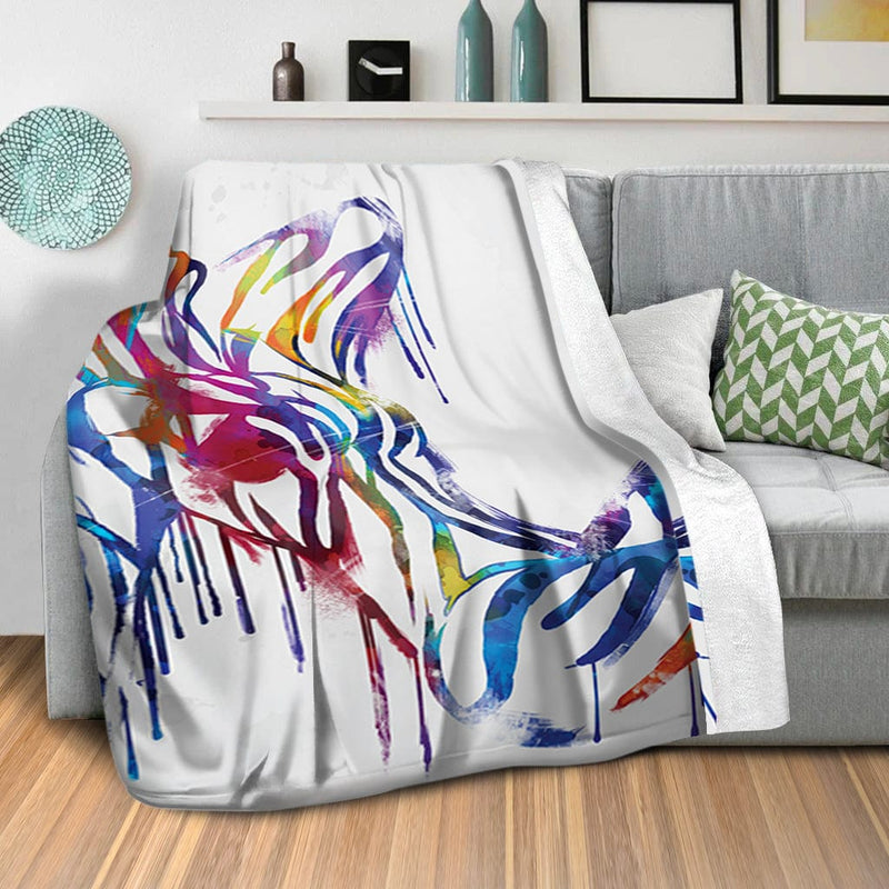 Silhouette of Color Blanket