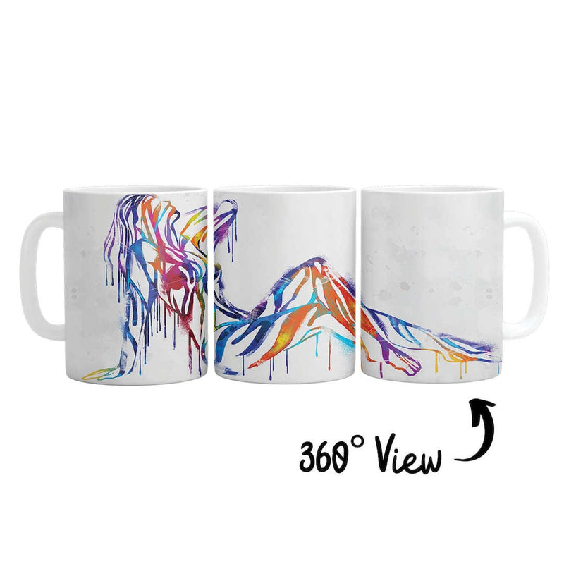 Silhouette of Color Mug