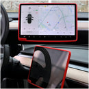 Silicone 15.4" Central Screen Protector Frame for Model 3 / Y