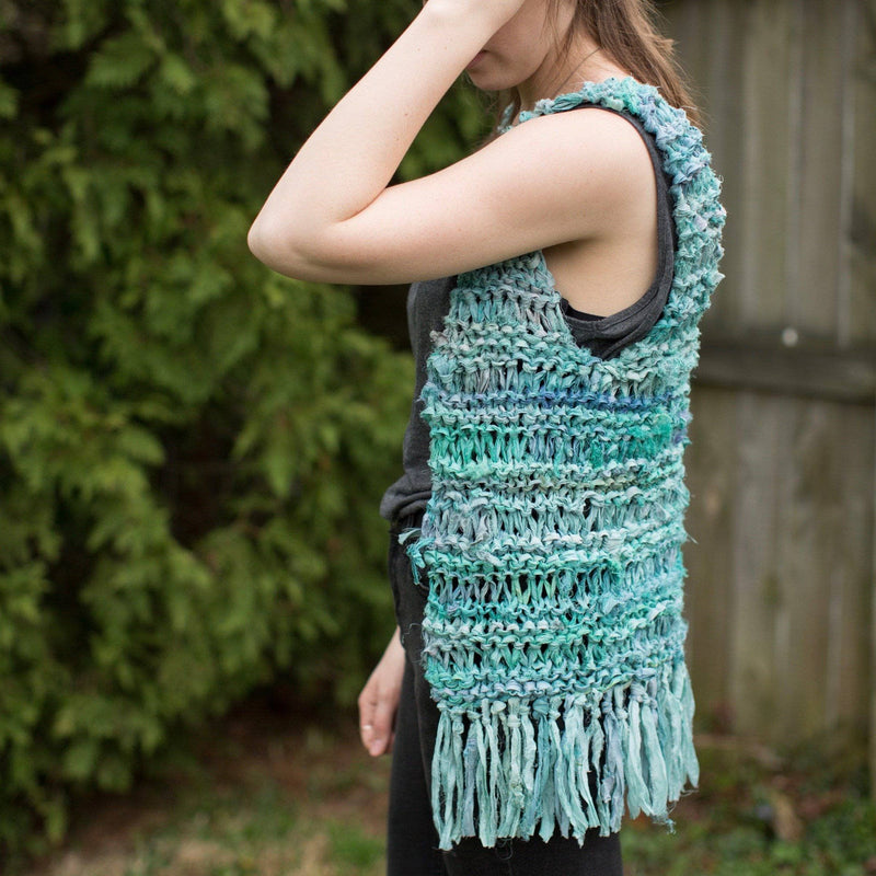 Silk Hippie Fringe Knit Pattern