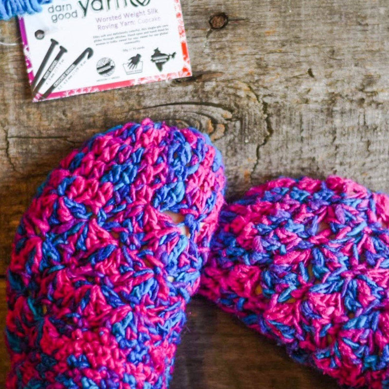 Silk Mer- Slippers Crochet Pattern