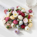 Silk peony flower collection for wedding and home decor by Decorbites