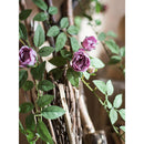 Artificial Silk Rose Vine 57" Long