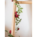 Artificial Silk Rose Vine 57" Long