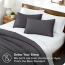 GobekUsa Silky Cooling Duvet Cover Set, 3pcs Full/Queen/King