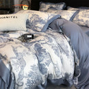 GobekUsa Silky Eucalyptus Fiber Bedding Set - Forest Leopard