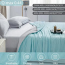 GobekUsa Double-Sided Cooling Queen Quilt: Silky Smooth Summer Comforter