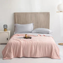 GobekUsa Double-Sided Cooling Queen Quilt: Silky Smooth Summer Comforter