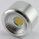 Silver 15w cob led downlight for exhibition and decorative lighting by Decorbites
