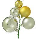 Silver & Gold Ball Cluster by Lee Display