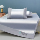 GobekUsa Cooling Sheet 3-Piece Set for Single Twin Bed - Antibacterial Ice Silk Technology