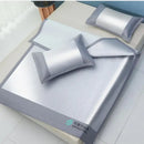 GobekUsa Cooling Sheet 3-Piece Set for Single Twin Bed - Antibacterial Ice Silk Technology