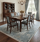 Silver Gray Oushak Hand Knotted Wool Area Rug - Traditional Multi Size