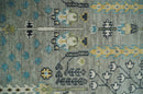 Tree of life Silver and Ivory Hand Knotted Traditional Oushak Multi Size Wool Area Rug