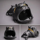 GobekUsa Bulldog Ceramic Ashtray | Desktop Smoking Accessory | Portable Weed Ash Tray