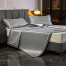 GobekUsa Carbon Light Cooling Mat: Luxury Breathable Bed Protection Pad for Cool Summer Sleep