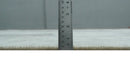 Silver, Charcoal and Ivory Modern Abstract 5x8 Hand loom viscose Area Rug