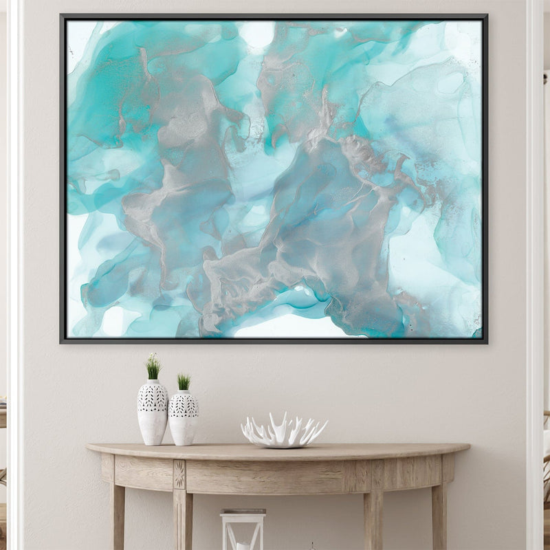 Silver Clouds Canvas