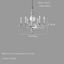 GobekUsa Crystal Branch Chandelier | Modern Room Decor | Living & Dining Room Hanglamp