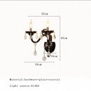 GobekUsa Crystal Branch Chandelier | Modern Room Decor | Living & Dining Room Hanglamp