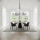 GobekUsa Crystal Branch Chandelier | Modern Room Decor | Living & Dining Room Hanglamp