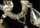 GobekUsa Crystal Cognac Wall Lamp for Luxury Living Room and Bedroom