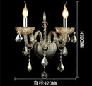 GobekUsa Crystal Cognac Wall Lamp for Luxury Living Room and Bedroom