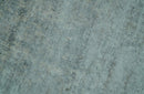 Silver design Modern Abstract Hand Knotted Bamboo Silk Area Rug