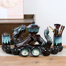 GobekUsa Dragon Teapot Set | Semi-Automatic Tea Set | Magnetic Rotating Water-Conducting Tea Set